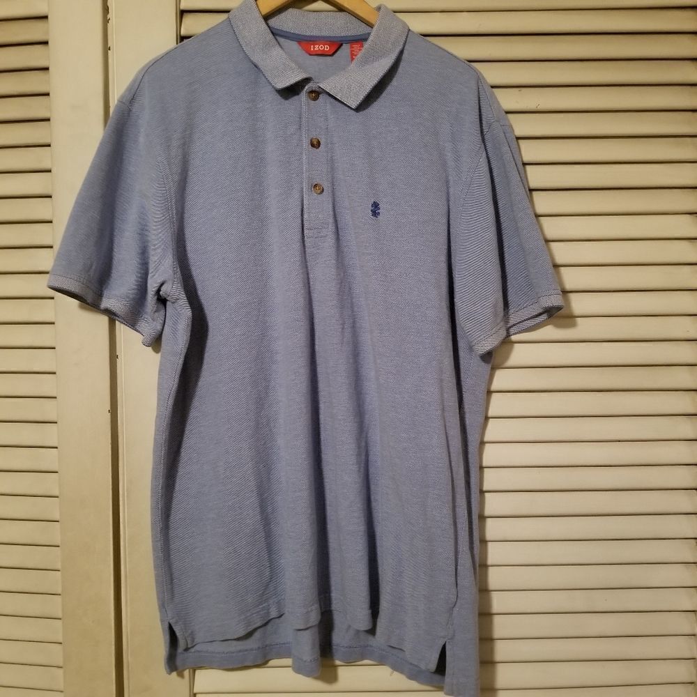 IZOD Blue Polo XL